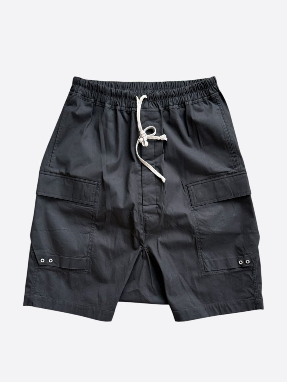Rick Owens Black Pods Shorts